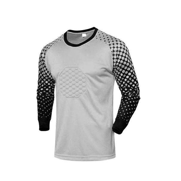 Professional Goalkeeper Jersey Set With Foam Padding - Long Sleeve Top & Pants/Shorts For Adults & Kids - Training & Match Football Gear_desvips.com