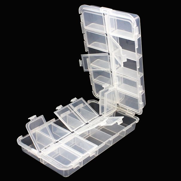 Weihe Sports Fishing Tackle Box/Fishing Accessory (16.6*9.7* 4.1cm ) Portable Lure Storage Box_desvips.com