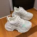 Vintage Rhinestone Handmade Running Height Increasing Woman Comfortable Sports Breathable Casual College Anti Slip_desvips.com