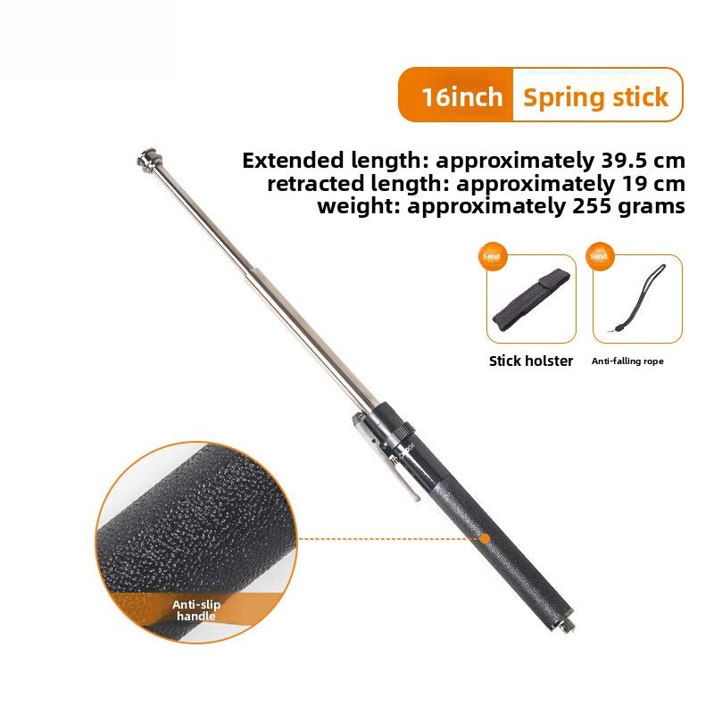 21 Inch Automatic Telescopic Swing Stick - Essential Gear For Outdoor Enthusiasts_desvips.com