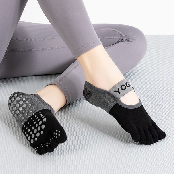 001 2023 New Yoga Women Professional Dance Practice Pilates Socks Sports Fitness Silicone Non-Slip_desvips.com