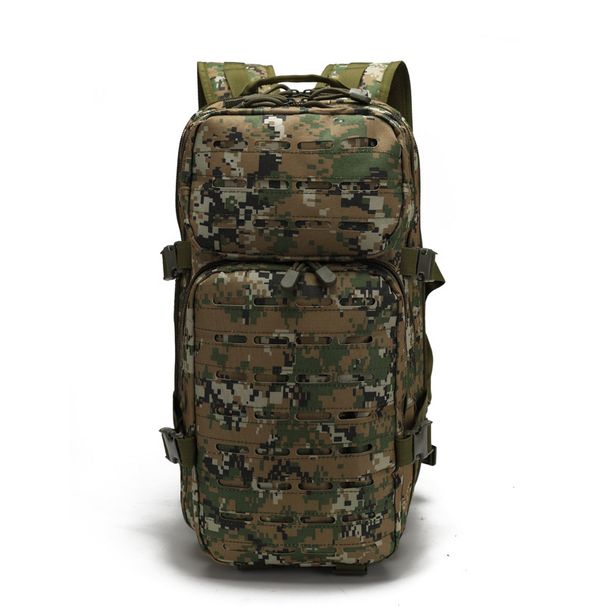 Outdoor Camouflage Sports Backpack, Large Capacity Men's Travel Commuter Backpack, Tactical Backpack Camouflage Backpack_desvips.com