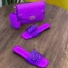 Candy Fluorescent Color Flat Lace Up Pvc Flip Quality Ps 2023 Summer 41-43 Plus Size Beach New Slippers Women Sandalias_desvips.com