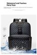 European And American Retro Fashion Backpack, Trendy Plaid Backpack For Men And Women, Popular Cross-border Business Laptop Bag_desvips.com