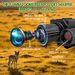 1080P Night Vision Sight, 5x AI ZOOM Telescope, Line Of Sight 200-400 Meters, Crosshair, Adjustable Three-level Infrared_desvips.com