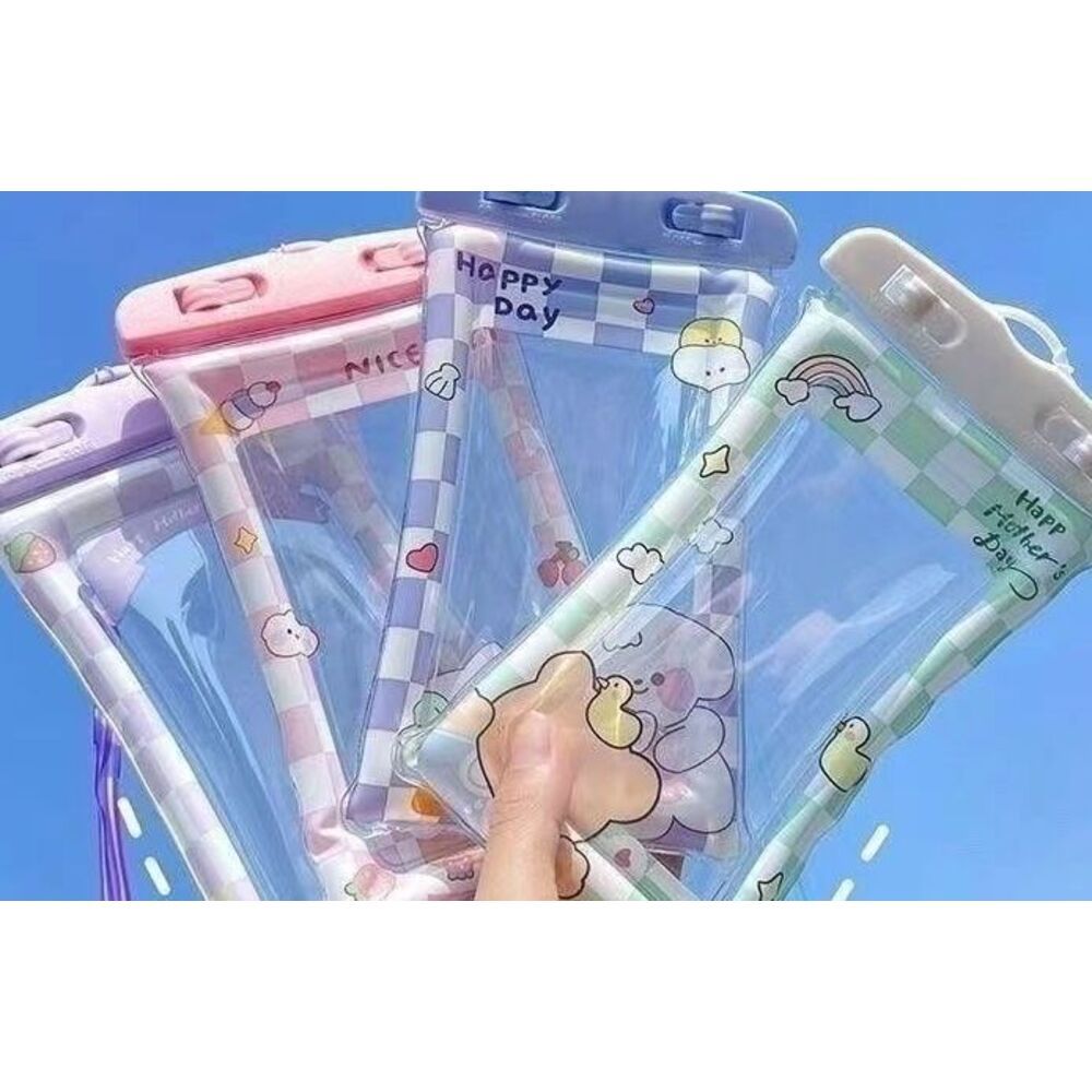 Touchscreen Bag For Swimming, Rafting, Underwater Photography, Diving, Universal Waterproof Phone Pouch_desvips.com