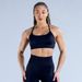 DFYNE Gold Label Backless Running Gym Bra High Elasticity Shockproof Moisture Wicking Sweat Wicking Sports Bra_desvips.com