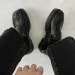 Split Men's Toe Horseshoe Thick Sole, Lefu Tabi Shoes, Patent Leather, Korean Version, Trend, Casual Leather Shoe, S Sole, Shoes, , Version,_desvips.com