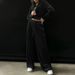FD1141 2025 Autumn And Winter New Women's Fashion Hooded Sweatshirt Velvet Sports Casual Pants Set_desvips.com