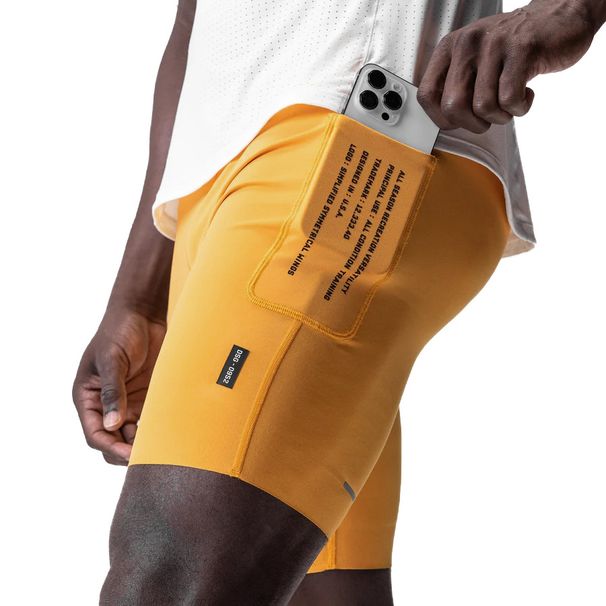 Summer Men's Sports Shorts Thin American Professional Running Compression High Elasticity Tight Fitting Multi Pocket_desvips.com