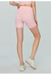 Lycra Naked-Feel Antibacterial Active Shorts: High-Waisted Stretch Yoga/Riding/Tennis Training Pants For Curvy Women_desvips.com