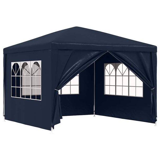 Party Tent - Anthracite, Blue, Green, White - UV- And Water-Resistant Polyethylene With Steel Frame - Ideal For Outdoor Gatherings - Easy Assembly_desvips.com