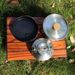 Leaftour Stainless Steel Camping Cookware Set Kettle Pot Pan - Outdoor Cooking Essentials For 2-3 Person_desvips.com