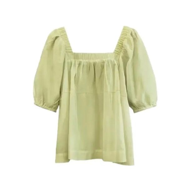 Salt-style Fresh Casual Sportswear Set Women, Summer Short-sleeved Wide-leg Pants, Loose And Versatile Two-piece Outfit_desvips.com