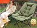 Outdoor With Cotton Padding, Four-position Adjustable Recliner, Winter Nap Essential, Insulated And Durable Folding Bed_desvips.com