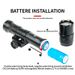 LWXC Scout Light M300B M600B Scout Lights Fit 21mm Outdoor M300 M600 Flashlight Tactical Outdoor Troch Accessories_desvips.com