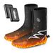 ROCKBROS Cycling Overshoes Cycling Winter Shoecover Cycling Heated Overshoes_desvips.com