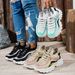 Women's Casual Shoes Classics Style Sneakers Athletic Trainers Outside Sports Running Walking Skateboard Breathable Antislip Low-top Lace Up_desvips.com
