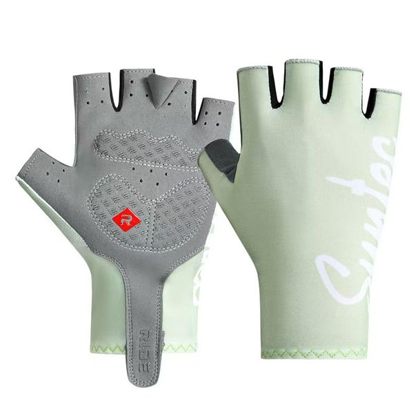 Cycling Half Finger Men And Women Outdoor Riding Anti Slip Wear Resistant Driving Cool Breathable Sports Fitness Gloves_desvips.com
