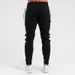 Plus Fleece-Lined Nine-Point Pants European Size Men's Casual Sports Sweatpants_desvips.com