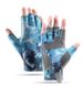 Outdoor Cycling And Lure Gloves, Three Finger Design, Non Stick Bait, Fishing Equipment, Wear Resistant, Non Slip, Ice Silk Breathable_desvips.com