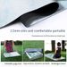 80cm Widened Suede Folding Yoga Mat Non Slip Ultra Thin Portable Fitness Mat Home Suede Rubber Mat_desvips.com