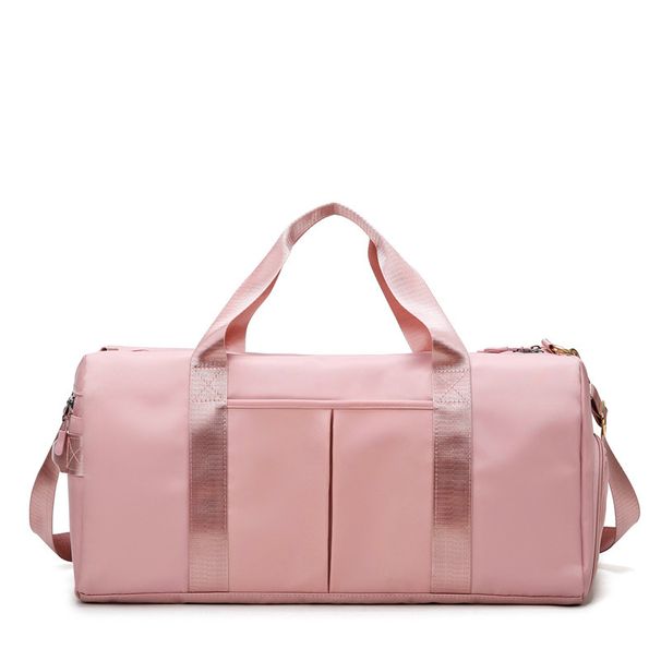 Large-capacity Short-distance Travel Bag, Student Can Put On A Trolley Luggage Bag, New Sports Yoga Fitness Bag_desvips.com