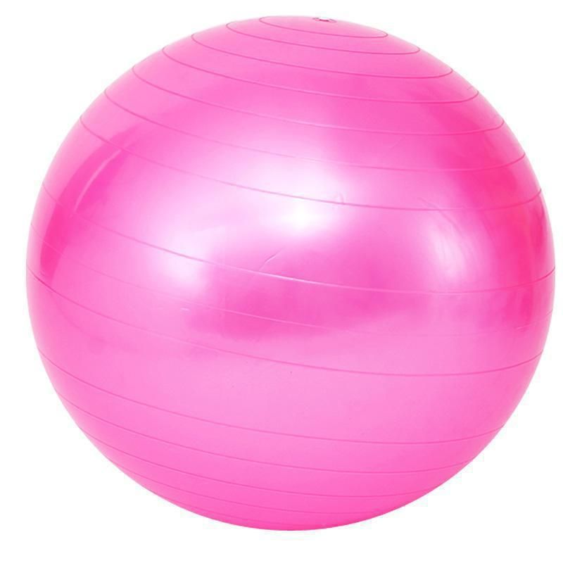 PVC Yoga Ball Thickened Explosion Proof Super Large Dragon Ball Pilates Yoga (Diameter 55cm)_desvips.com
