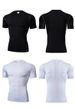 Cross-border Short-sleeved Tight-fitting Fitness Clothing, Quick-drying, High-elasticity, Breathable Running And Basketball Training Sportswear_desvips.com