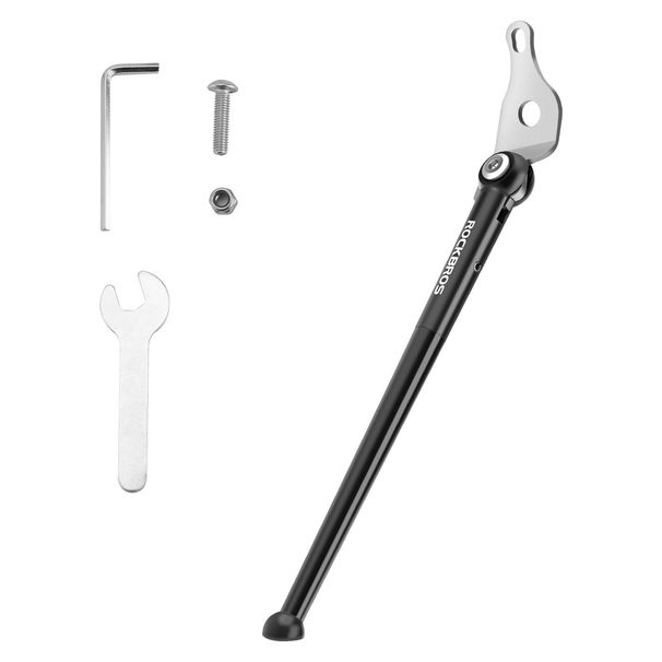 ROCKBROS Side Stand For 16-Inch Folding Bikes Brompton Bicycle Rear Kickstand_desvips.com