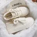 Autumn High White Beauty Little New Canvas Breathable Skirt Paired Half Dragging And One Footing Women's Shoes Lhshoe_desvips.com