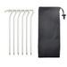 Cross-Border Question Mark 7-Type Aluminum Alloy Ground Pegs Camping Tent Canopy Accessories Windproof Rope_desvips.com