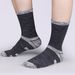 YUEDGE 5 Pairs Mens Moisture Wicking Hiking Combed Cotton Cushioned Crew Socks For Male Size 37-46_desvips.com