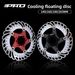 IIIPRO Mountain Bike Cooling Floating 140 160 180 203mm Pads Six-Spoke Disc Brake Rotor Accessories_desvips.com