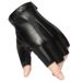 PU Leather Half Gloves For Men And Women, Fitness Sports Fishing Tactical Finger Outdoor Cycling Gloves, Non-Slip_desvips.com