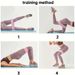 Cross-border Yoga Adjustable Fitness And Dance Leg Resistance Band, Hip Indoor Training Band_desvips.com