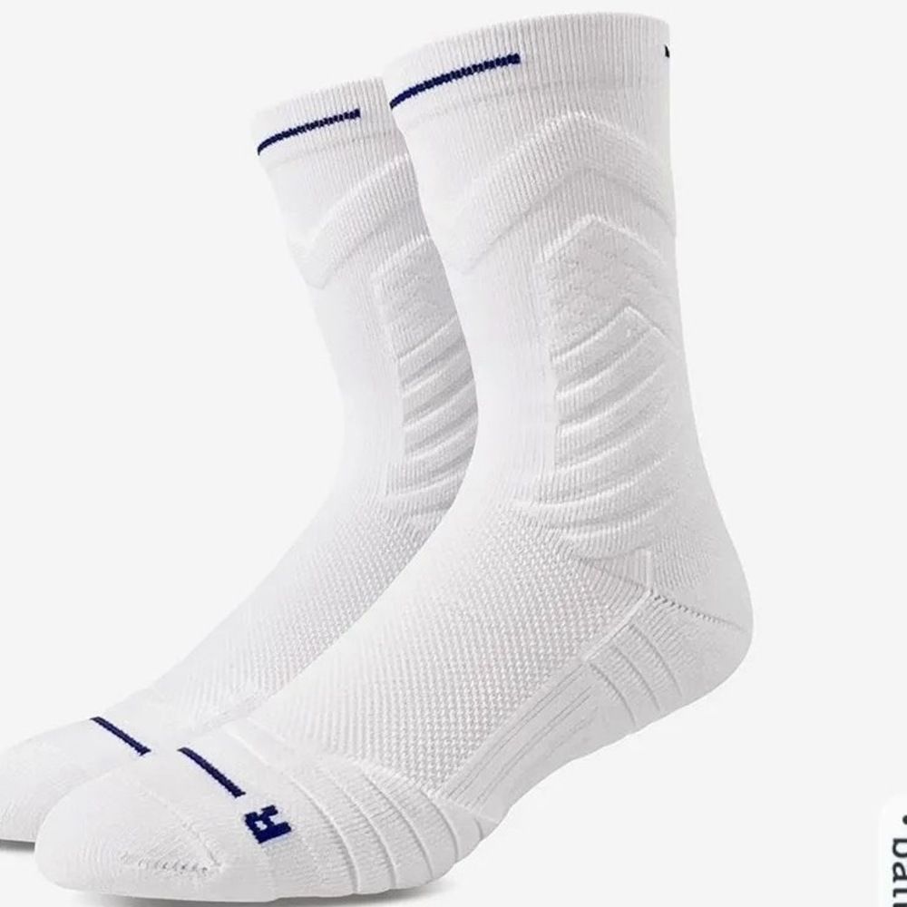 Uzi Bullfighting Basketball Men Long Tube Towel Bottom Combat Professional High-top Elite Sports Running Socks_desvips.com
