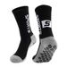 Professional Non-Slip Soccer Socks With Adhesive Grip Dots – Mid-Calf Compression Fit For Football, Rugby & Training_desvips.com