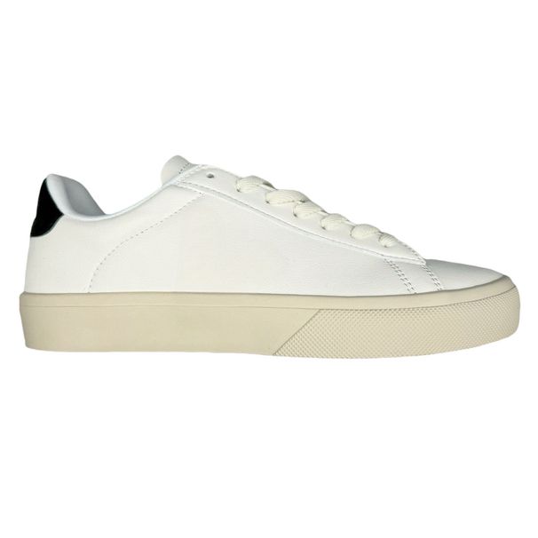 logo Correct 26ss Authentic Goods From Speciality Stores V-Shaped White Sneakers Men And Women, Low-Top Lace-Up Genuine Leather Casual Sport_desvips.com