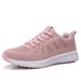 Casual Fashion Breathable Walking Mesh Flat Sneakers Women Running Gym Vulcanized Shoes White Female Footwear_desvips.com