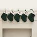 001 Cross-Border New Decoration Supplies Green English Letter Knitted Christmas Socks Small Pendant Children's Gift Bag_desvips.com