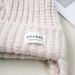 Yangchao Wanmei Blue Ear Protection Balaclava Winter Warm Knitted Wool Hat For Big Heads_desvips.com