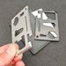 Stainless Steel EDC Pocket 11 In 1 Credit Card Portable Multi Function Survival Tool For Outdoor Campi Hunti_desvips.com