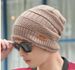 Set With Pullover Scarf, Fleece-Lined Thickened For Men, Korean Style Autumn And Winter Unisex Knitted Hat_desvips.com