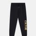 2025 Spring New Trendy Men's And Women's Jogger Sweatpants Casual High-End Large Terry Thin Gold Stamping Print_desvips.com