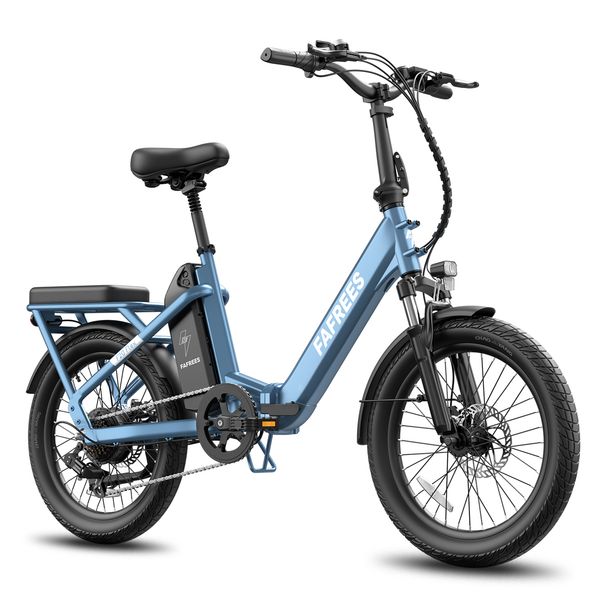 FAFREES F20 Flex Commuting Ebike With 36V 20Ah Battery / 100km Range, Torque Sensor_desvips.com