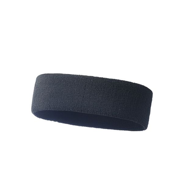 Sports Antiperspirant Band Elastic Solid Color Widened Sweat-Absorbing Headband Running Sweat-Guiding Hairband_desvips.com