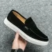 Elegantes Mens Loafers Casual Leather For Men Slip On Moccasins Breathable Male Driving Shoes Comfort Soft Dress_desvips.com