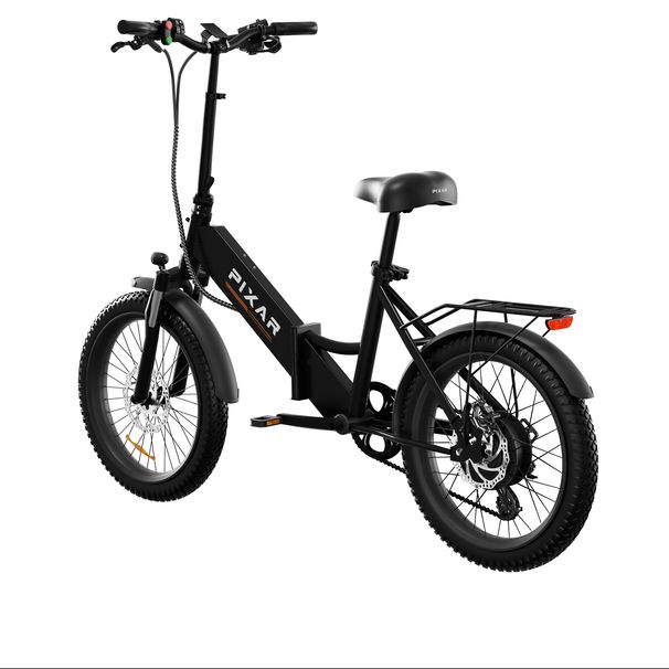 PIXAR Rusher 20" City Electric Bike 250W Motor 36V 12.8Ah Battery_desvips.com
