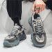 2024 New Men's Sports Construction Site Wear-resistant And Durable Thick-soled Tire Labor Protection Work All-match Dad_desvips.com